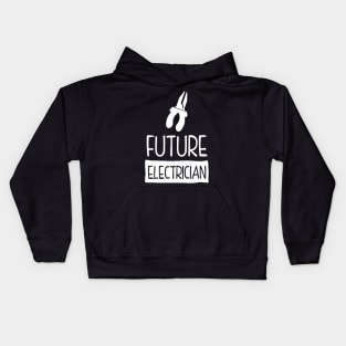 Future Electrician Kids Hoodie